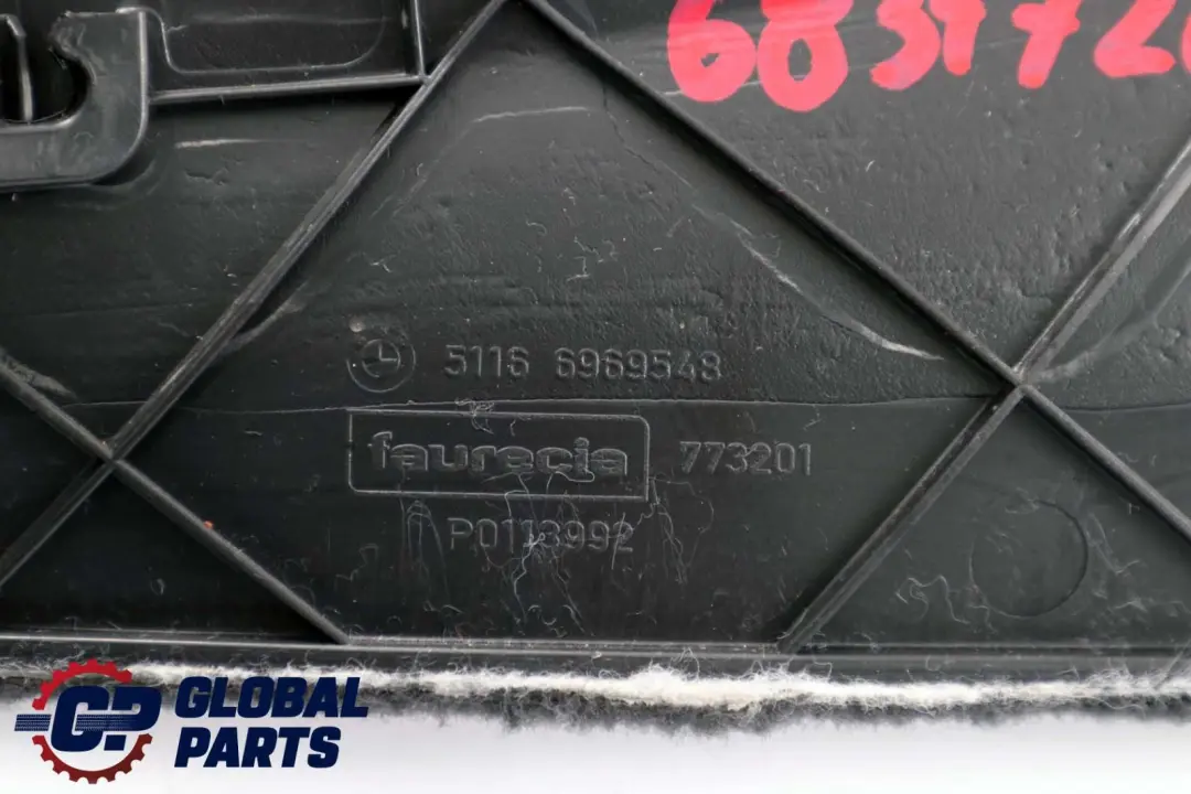 Verkleidung Mittenkonsole Vorne Rechs Schwarz für BMW X5 X6 er E70 E71 mit Teilenummer 6969548 BMW X5 X6 er E70 E71 Verkleidung Mittenkonsole Vorne Rechs Schwarz - SKU 6834720 - Teilenummer 6969548