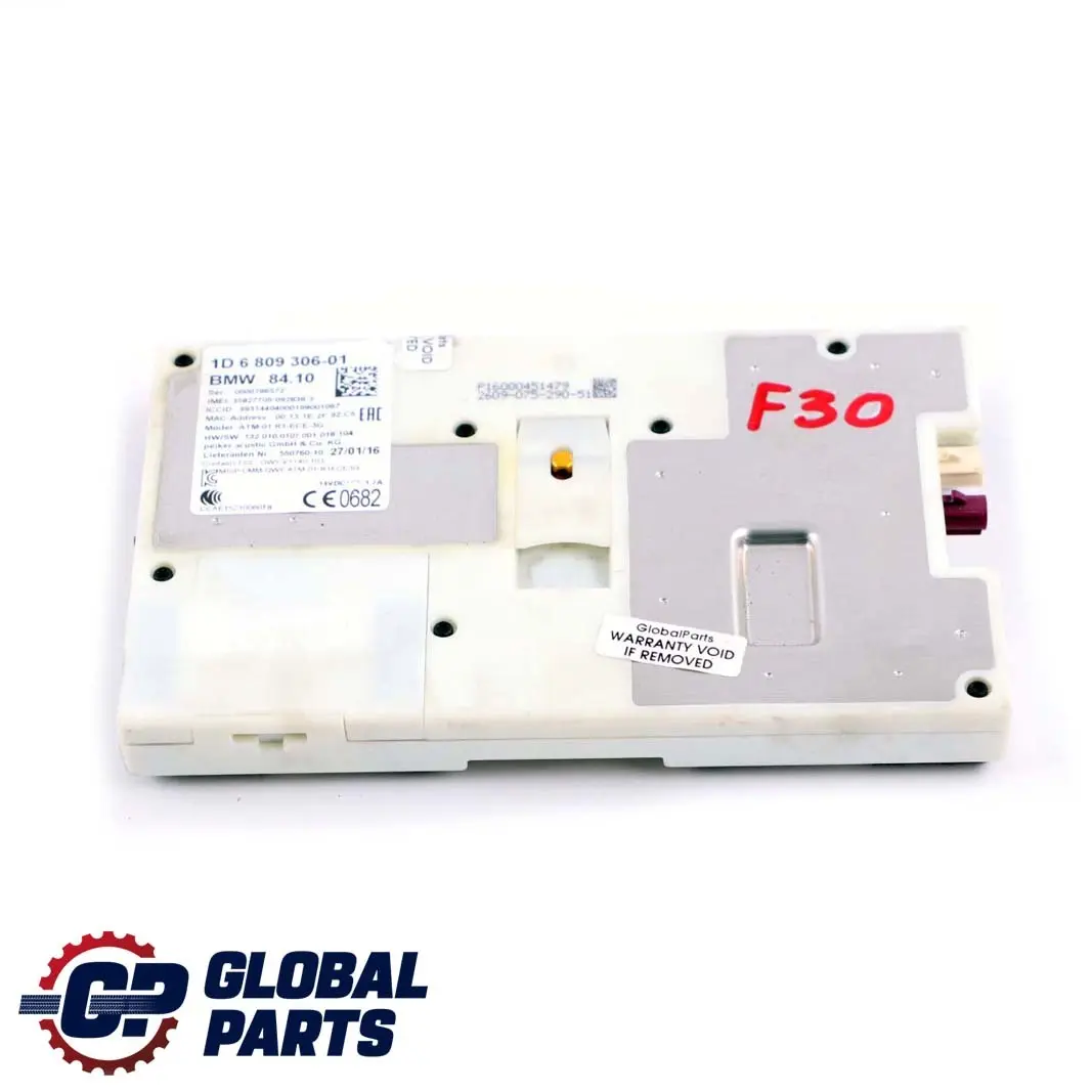 BMW X1 F30 LCI F48 Telemática Teléfono Módulo de Control ATM ECE 3G 6809306 - SKU 6836759 - Número de pieza 9329339