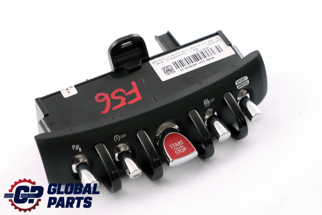 BMW Mini F55 F56 F57 Schaltzentrum Mittelkonsole Start / Stopp Schalter - SKU 6838205 - Teilenummer 6838205