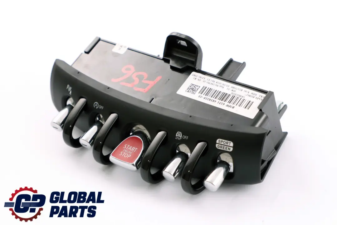 Schaltzentrum Mittelkonsole Start / Stopp Schalter für BMW Mini F55 F56 F57 mit Teilenummer 6838205 BMW Mini F55 F56 F57 Schaltzentrum Mittelkonsole Start / Stopp Schalter - SKU 6838205 - Teilenummer 6838205
