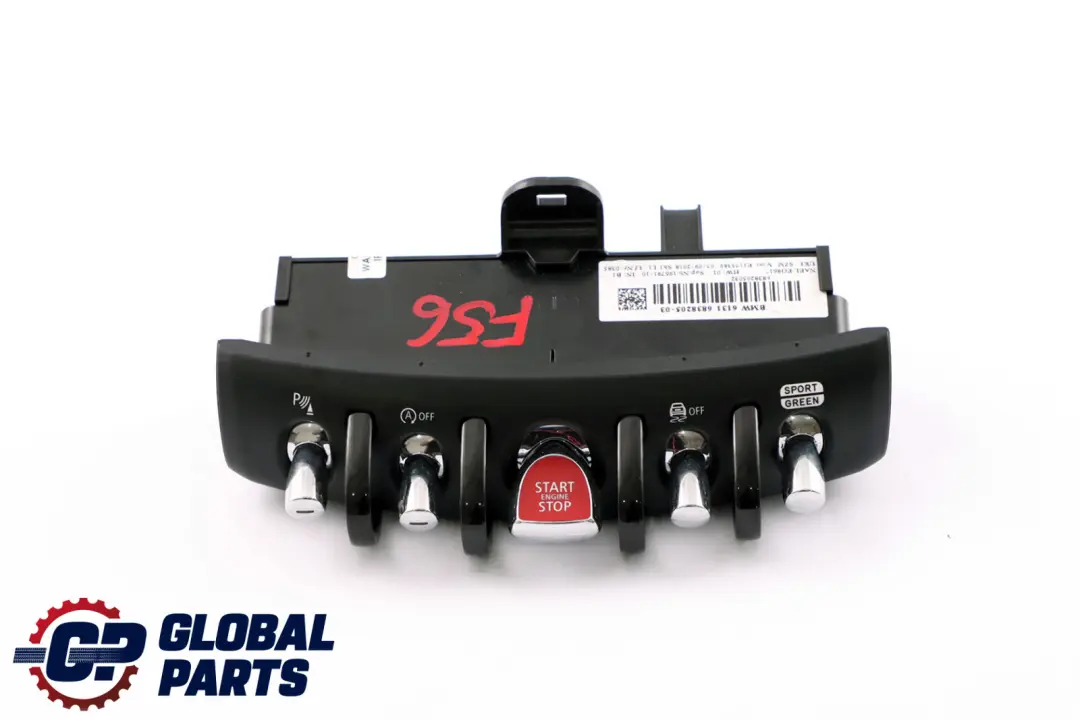 Schaltzentrum Mittelkonsole Start / Stopp Schalter für BMW Mini F55 F56 F57 mit Teilenummer 6838205 BMW Mini F55 F56 F57 Schaltzentrum Mittelkonsole Start / Stopp Schalter - SKU 6838205 - Teilenummer 6838205