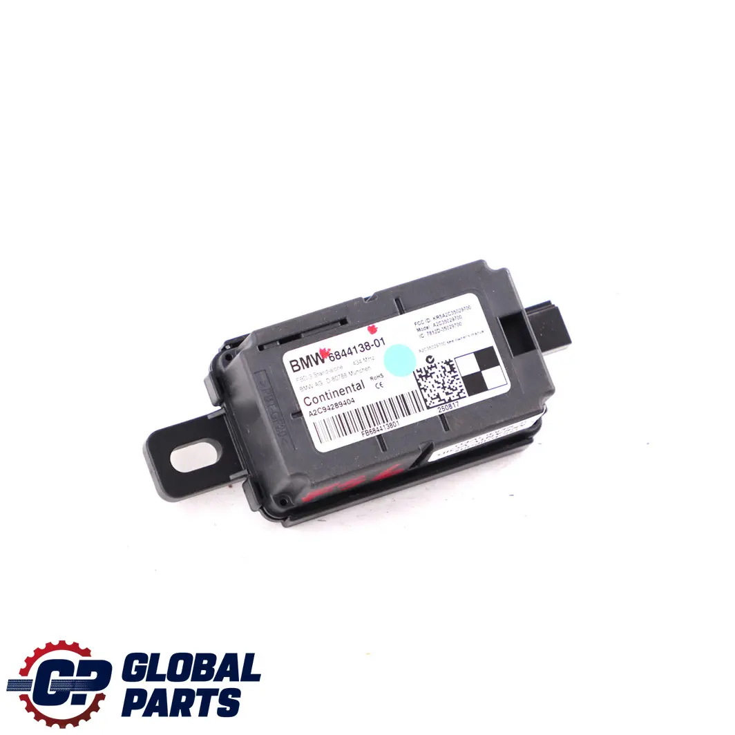Récepteur de télécommande radio 434 MHZ pour BMW F20 F30 Mini F55 F56 à propos du numéro de pièce 6844138 BMW F20 F30 Mini F55 F56 Récepteur de télécommande radio 434 MHZ - SKU 6844138 - Numéro de pièce 6844138