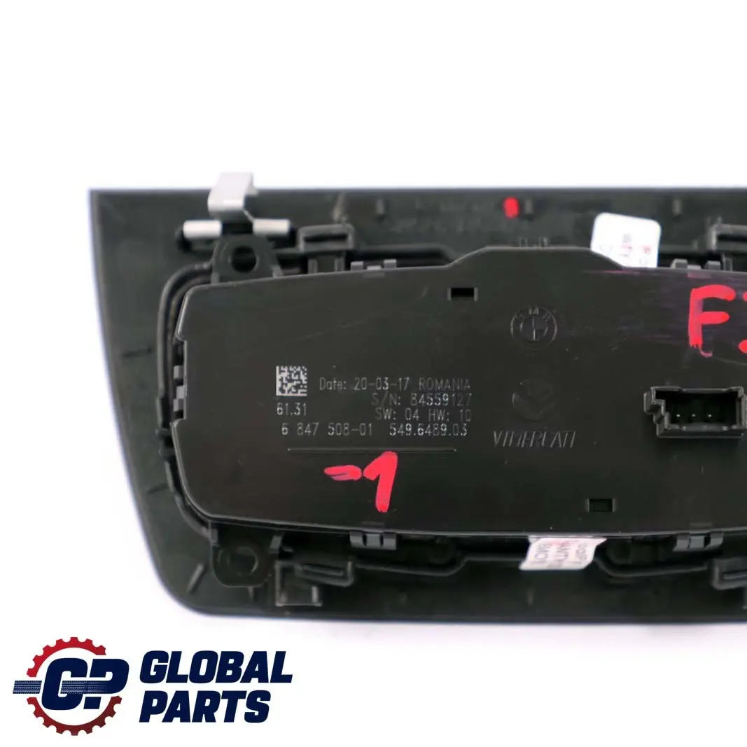 BMW 1 3 4 Series F20 F21 F30 F82 M4 1 Headlight Control Element Light Switch - SKU 6847508-1 - Part number 6847508