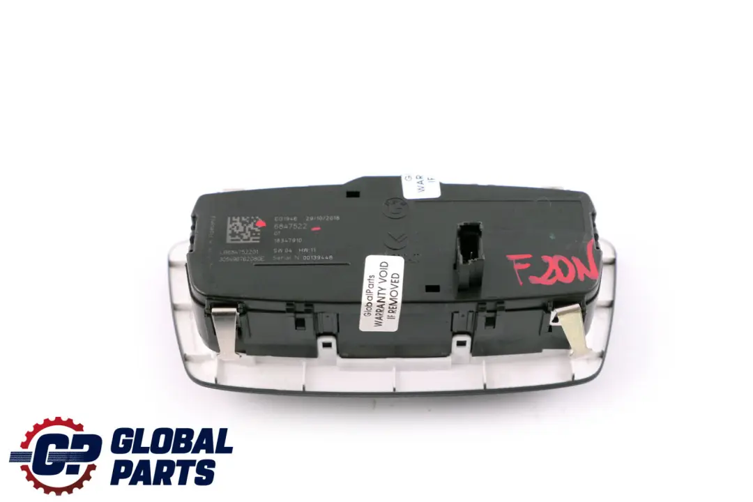 BMW 1 2 Series F20 F21 F22 LCI Control Element Light Headlight Switch - SKU 6847522 - Part number 6847522