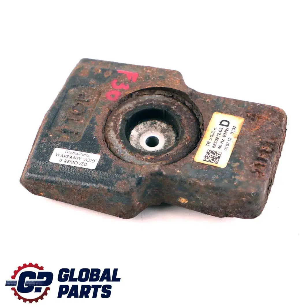 BMW F20 F30 F31 F32 N20 Eje Trasero Amortiguador de Vibraciones 40 HZ - SKU 6850212 - Número de pieza 6850212