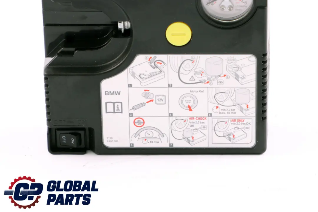  Compresor Neumáticos BMW F20 F21 F30 Mini F55 F56 Sistema Movilidad - SKU 6850380 - Número de pieza 6850380