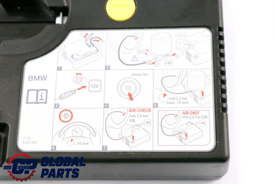  Compresseur Pneus BMW F20 F21 F30 Mini F55 F56 Mobility System - SKU 6850380 - Numéro de pièce 6850380