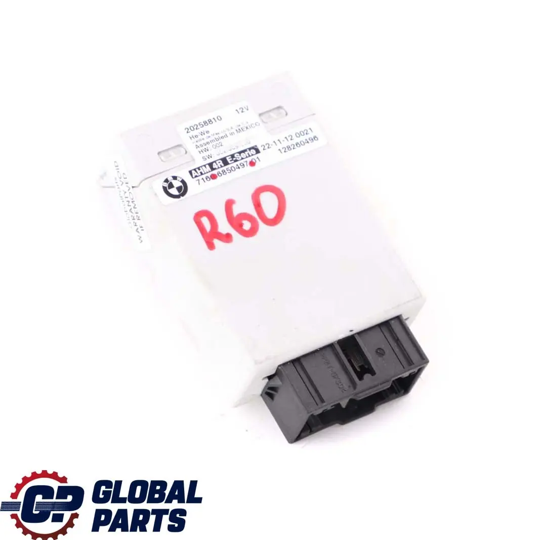 Anhänger Kupplungs Steuergerät Modul AHM 4R für BMW E60 E61 E65 E87 E90 mit Teilenummer 6850497 BMW E60 E61 E65 E87 E90 Anhänger Kupplungs Steuergerät Modul AHM 4R - SKU 6850497 - Teilenummer 6850497