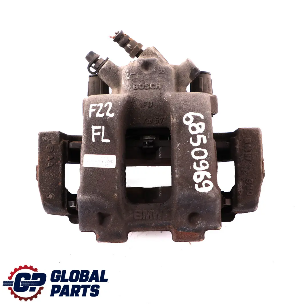 Bremssattelgehäuse vorne links 24/57 für BMW F22 F30 F31 F32 mit Teilenummer 6850969 BMW F22 F30 F31 F32 Bremssattelgehäuse vorne links 24/57 - SKU 6850969 - Teilenummer 6850969