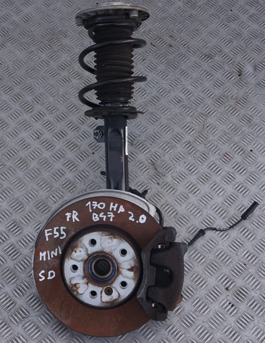 Mini F55 Cooper SD B47 Front Right O/S Spring Strut Leg Brake Suspension
