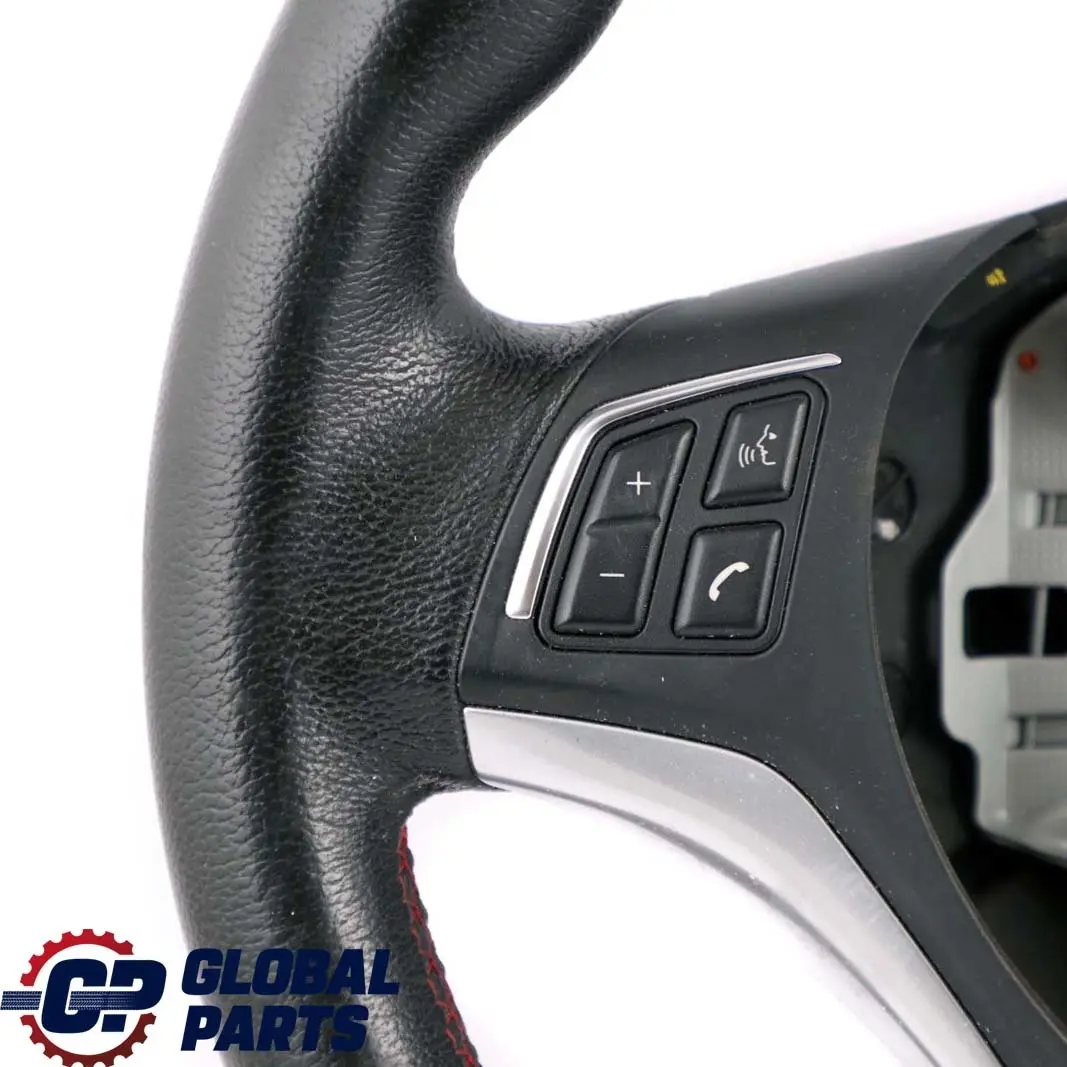 Leather Steering Wheel Red Threads Multifunction 6853135 to BMW X1 E84 Sport Black with Part number 6853146 BMW X1 E84 Sport Black Leather Steering Wheel Red Threads Multifunction 6853135 - SKU 6853146 - Part number 6853146