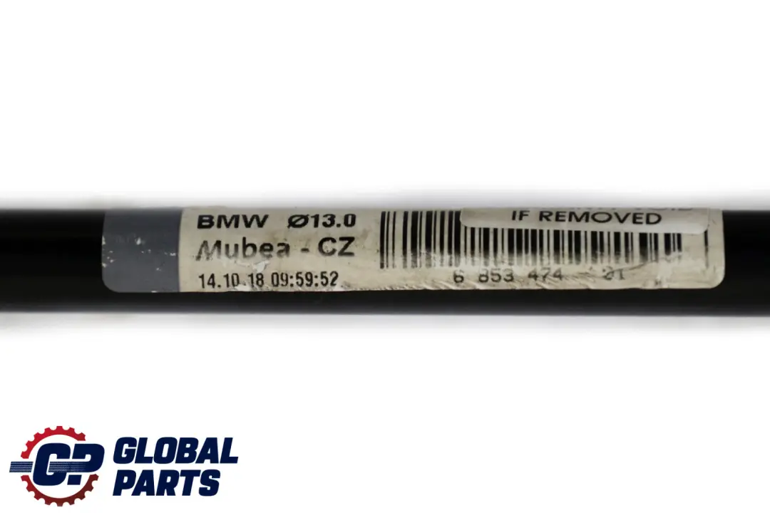  Barra Antivuelco BMW F20 F21 F22 F30 F31 F32 Estabilizador Trasero - SKU 6853474 - Número de pieza 6853474