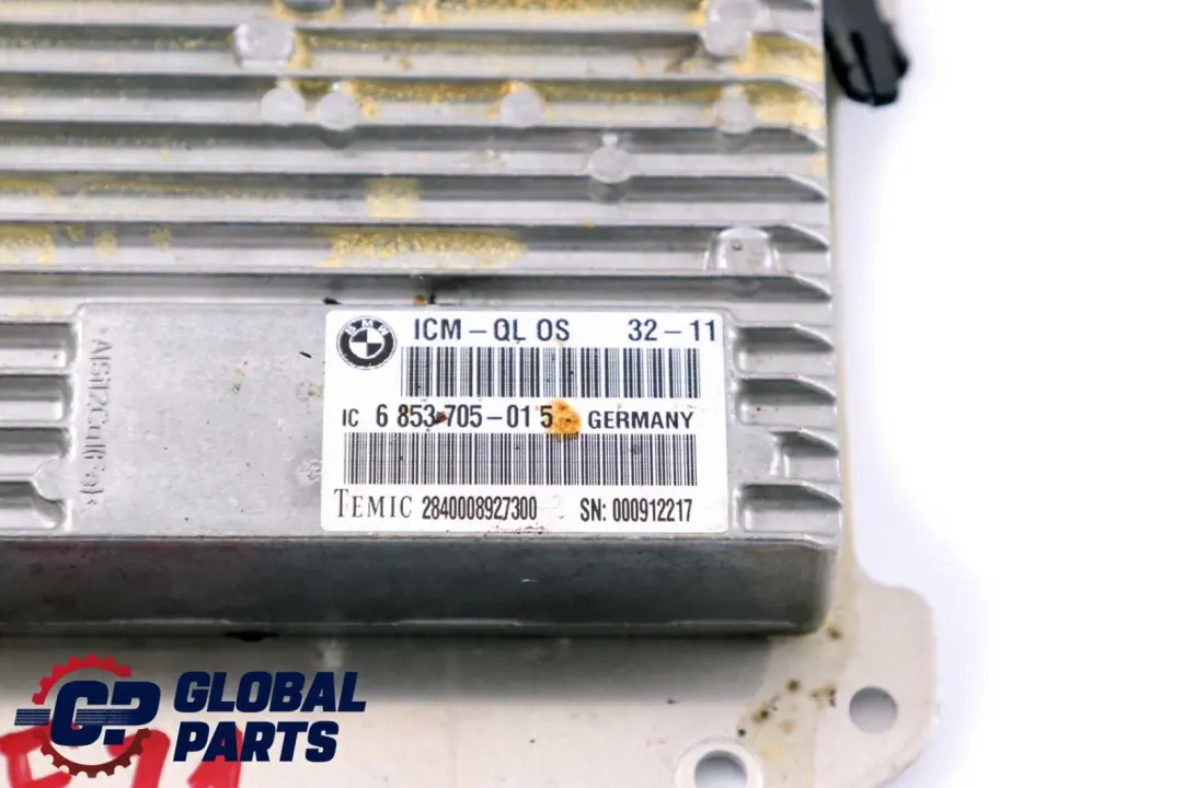 ICM Unidad de Control de Gestión Integrada del Chasis Frenos para BMW X6 E71 con número de pieza 6853705 BMW X6 E71 ICM Unidad de Control de Gestión Integrada del Chasis Frenos - SKU 6853705 - Número de pieza 6853705