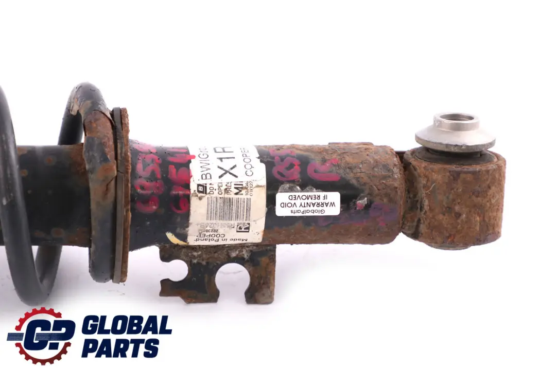 Federbein Stoßdämpfer Hinten Rechts für BMW Mini R55 Clubman mit Teilenummer 6853963 BMW Mini R55 Clubman Federbein Stoßdämpfer Hinten Rechts - SKU 6853963-1 - Teilenummer 6853963