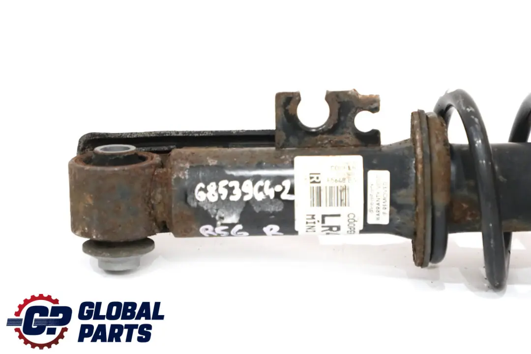 Strut Mini R56 Rear Right O/S Suspension Shock Absorber to Spring with Part number 6853964 Spring Strut Mini R56 Rear Right O/S Suspension Shock Absorber - SKU 6853964-2 - Part number 6853964