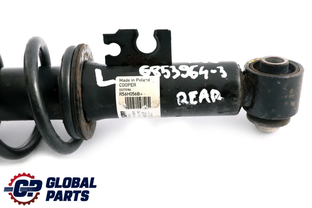 Hinten Links Federbein Aufhängung Stoßdämpfer für Mini R56 mit Teilenummer 6853964 Mini R56 Hinten Links Federbein Aufhängung Stoßdämpfer - SKU 6853964-3 - Teilenummer 6853964