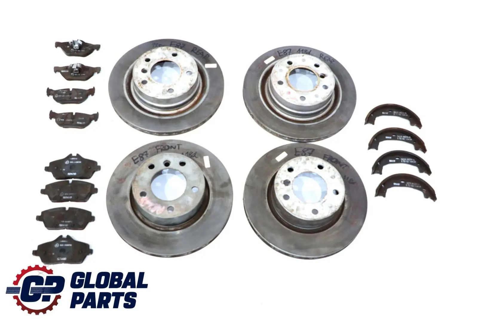 BMW Mini R50 R52 R53 Vorne Hinten Bremsscheibe Belüftet Set 1502891 6774987