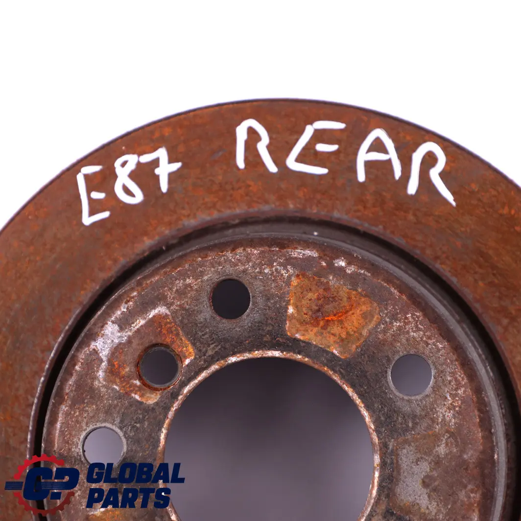 Brake Disc 280X10 to BMW 1 Series E81 E87 116i 118i 118d Rear Wheel with Part number 6855001 BMW 1 Series E81 E87 116i 118i 118d Rear Wheel Brake Disc 280X10 - SKU 6855001-1 - Part number 6855001