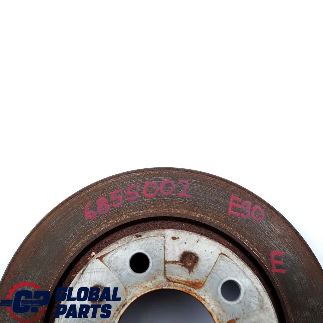 BMW 1 3 E81 E87 E90 E92 Rear Left Right Wheel Ventilated Brake Disc 296X10,5 - SKU 6855002 - Part number 6855002