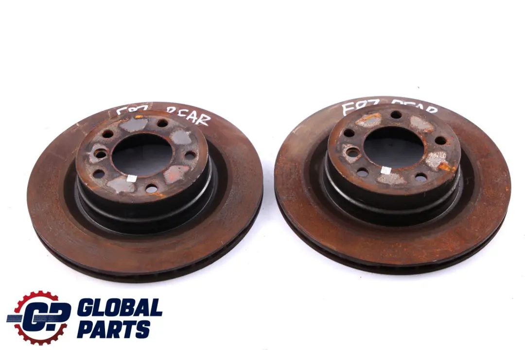BMW 1 3 E87 E90 Rear Left Right N/O/S Wheel Ventilated Brake Disc Set 300x20 - SKU 6855007 - Part number 6855007