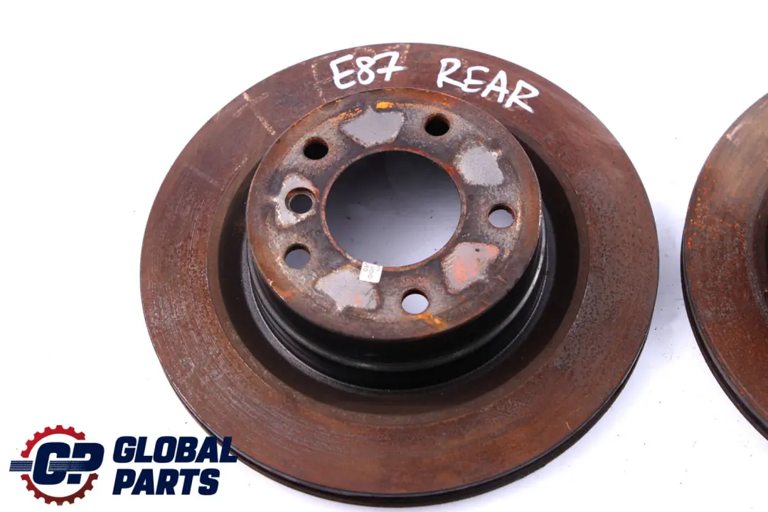 Tarcza Hamulcowa Tarcze Prawy Lewy Tył do BMW E87 E90 o numerze 6855007 BMW E87 E90 Tarcza Hamulcowa Tarcze Prawy Lewy Tył - SKU 6855007 - Numer Części 6855007