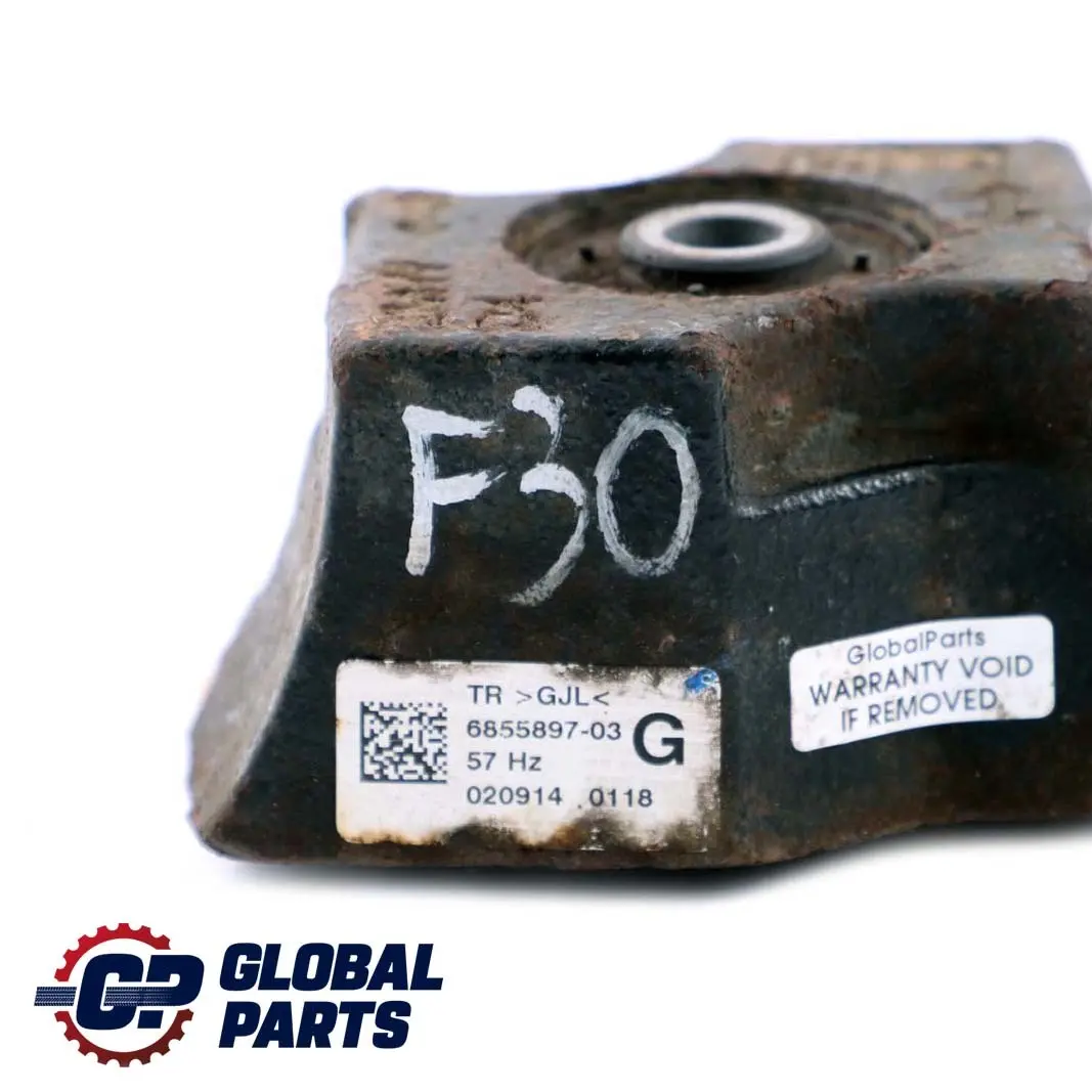Axle Carrier Vibration Absorber 57 HZ to BMW 3 4 F30 F31 F32 Rear with Part number 6855897 BMW 3 4 F30 F31 F32 Rear Axle Carrier Vibration Absorber 57 HZ - SKU 6855897 - Part number 6855897
