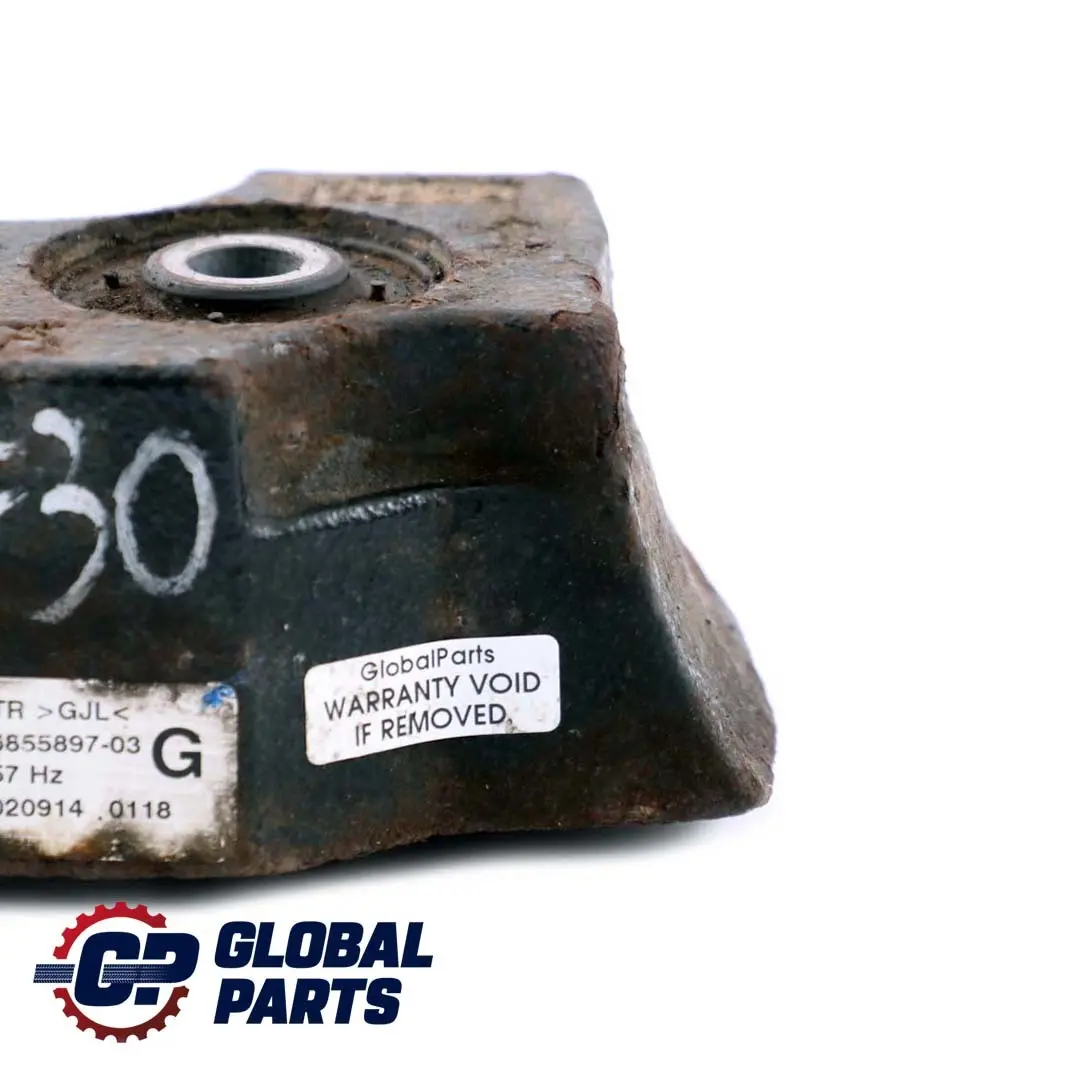 Axle Carrier Vibration Absorber 57 HZ to BMW 3 4 F30 F31 F32 Rear with Part number 6855897 BMW 3 4 F30 F31 F32 Rear Axle Carrier Vibration Absorber 57 HZ - SKU 6855897 - Part number 6855897