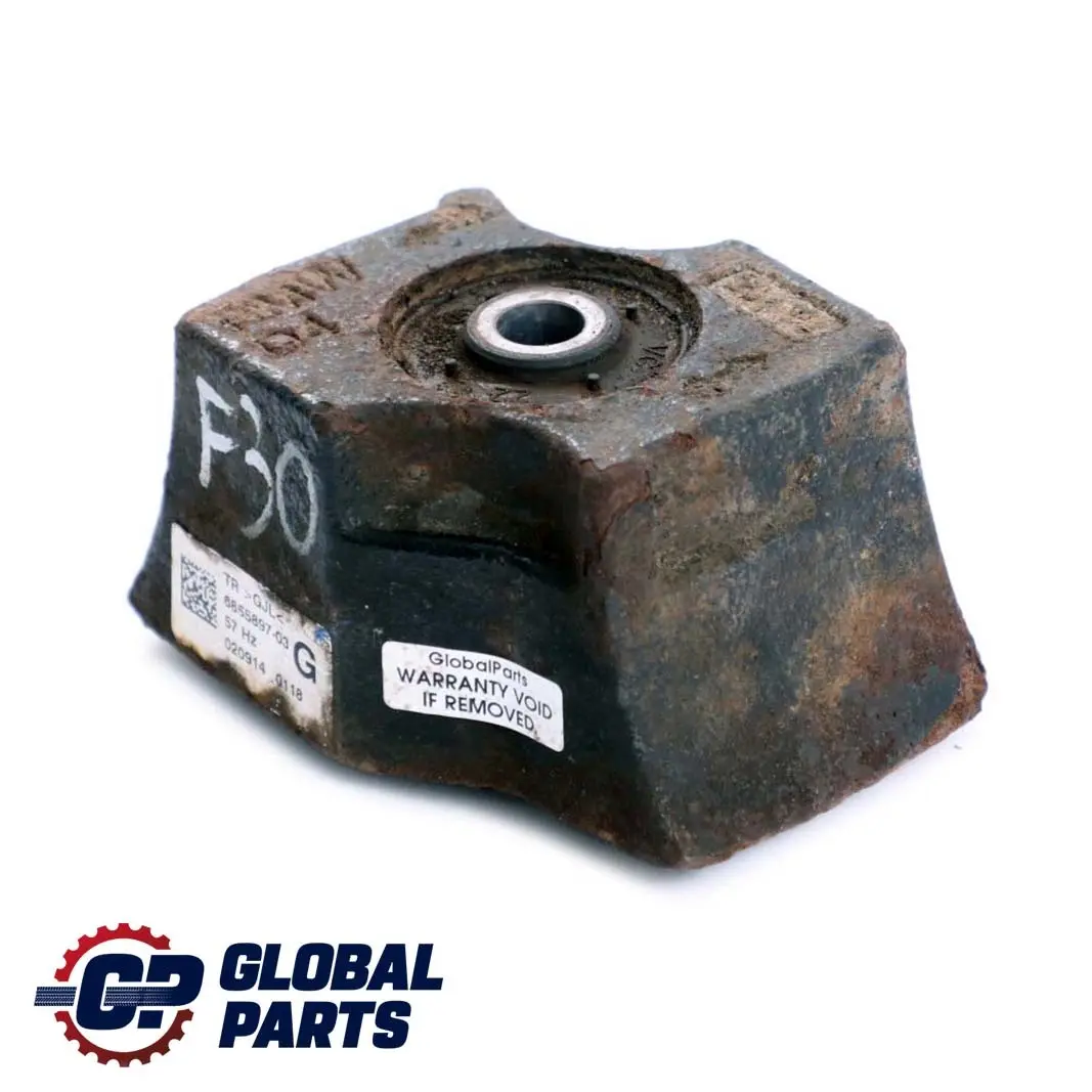 Amortiguador vibraciones soporte trasero 57 HZ para BMW 3 4 F30 F31 F32 con número de pieza 6855897 BMW 3 4 F30 F31 F32 Amortiguador vibraciones soporte trasero 57 HZ - SKU 6855897 - Número de pieza 6855897