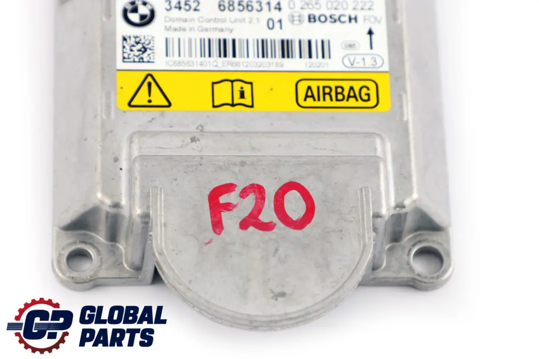 BMW 1 3 Series F20 F21 F30 F31 ECU ICM Plus Control Unit Module Airbag - SKU 6856314 - Part number 6863433