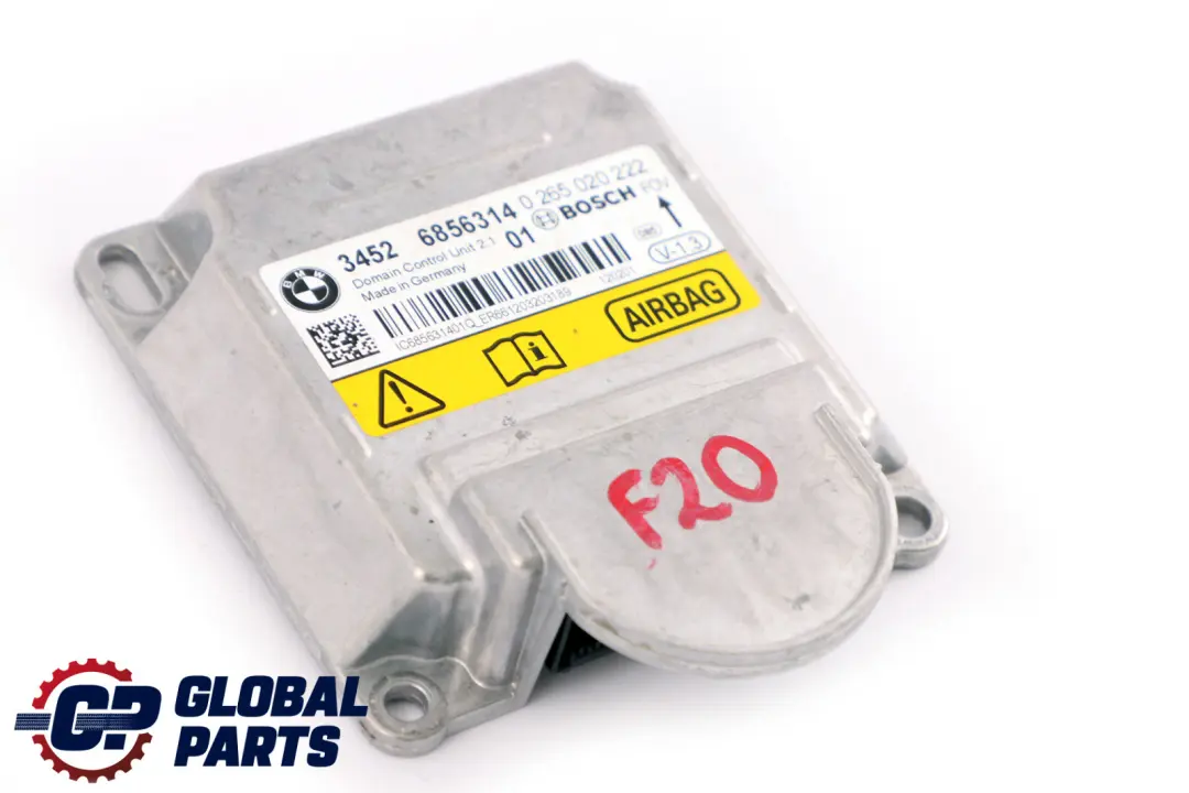 BMW F20 F30 ECU Sterownik Poduszek Moduł Airbag - SKU 6856314 - Numer Części 6863433