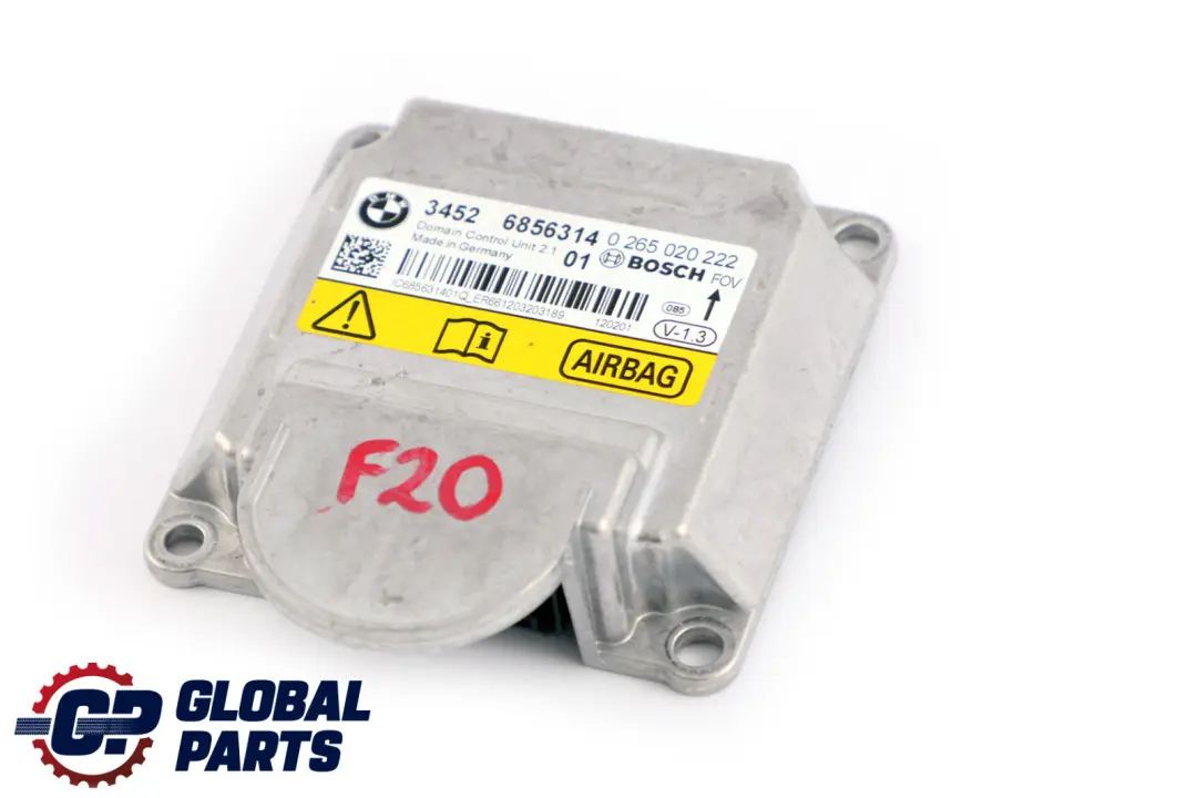 BMW 1 3 Series F20 F21 F30 F31 ECU ICM Plus Control Unit Module Airbag - SKU 6856314 - Part number 6863433
