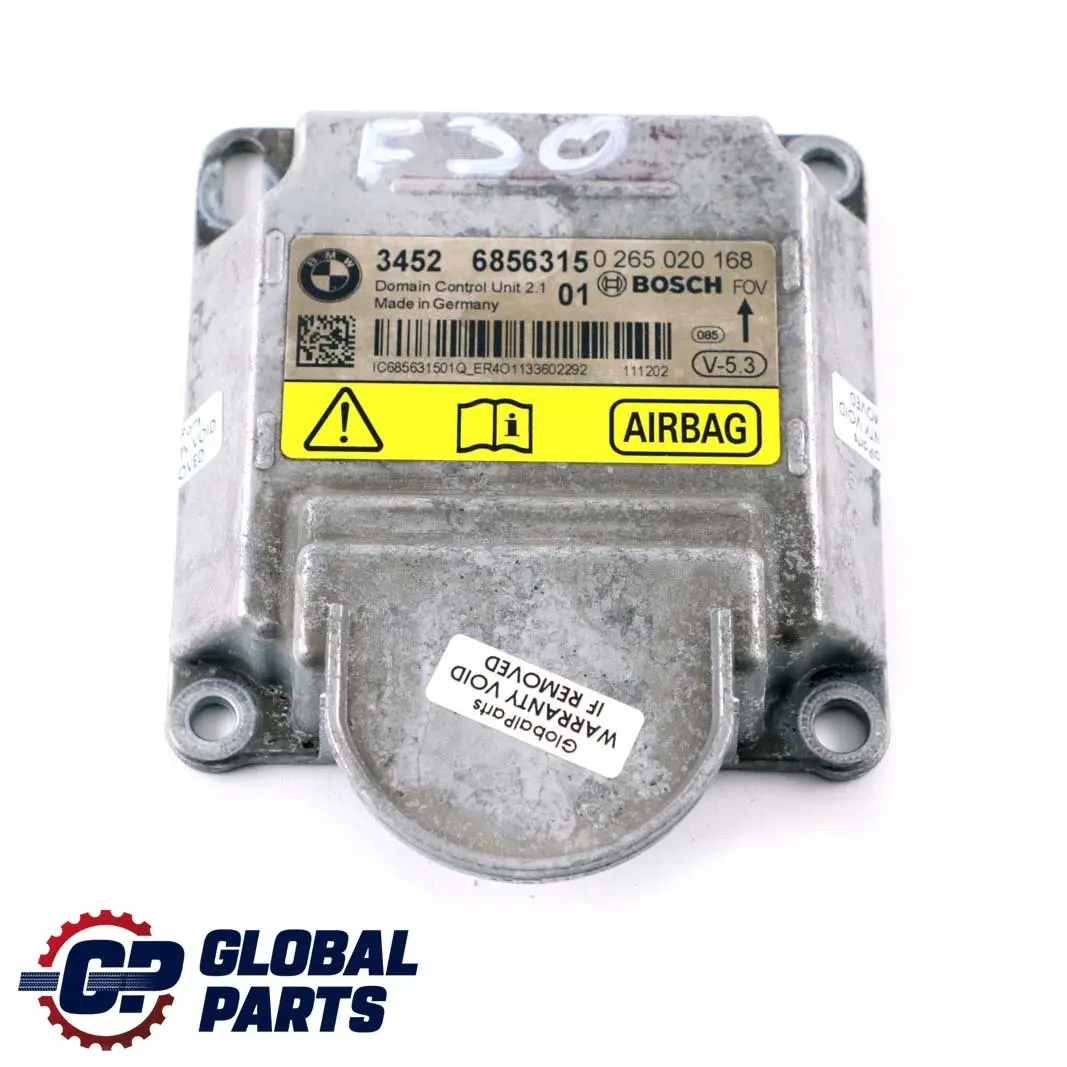 ECU ICM Steuergerät Airbag für BMW X 3 4 F25 F30 F32 F33 mit Teilenummer 6856315 BMW X 3 4 F25 F30 F32 F33 ECU ICM Steuergerät Airbag - SKU 6856315 - Teilenummer 6856315