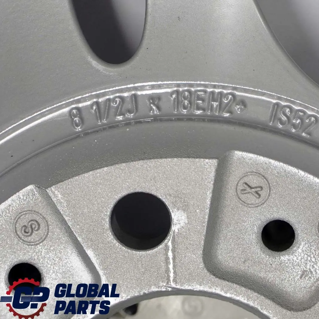 Hinten Alu Felge Alufelge 18" M Doppelspeiche 313 8,5J ET:52 für BMW E81 E82 E87 mit Teilenummer 6856667 BMW E81 E82 E87 Hinten Alu Felge Alufelge 18" M Doppelspeiche 313 8,5J ET:52 - SKU 6856667 - Teilenummer 6856667