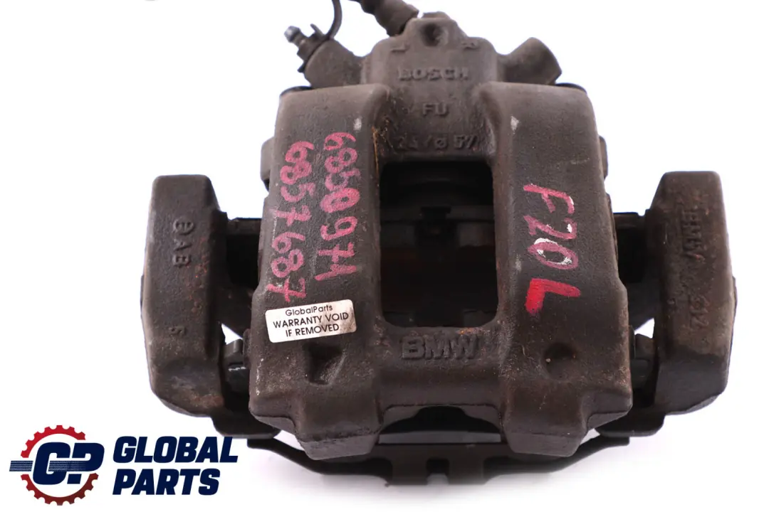 Brake Caliper Housing Carrier Front Left N/S to BMW F20 F21 F30 F31 with Part number 6850644 BMW F20 F21 F30 F31 Brake Caliper Housing Carrier Front Left N/S - SKU 6857687 - Part number 6850644