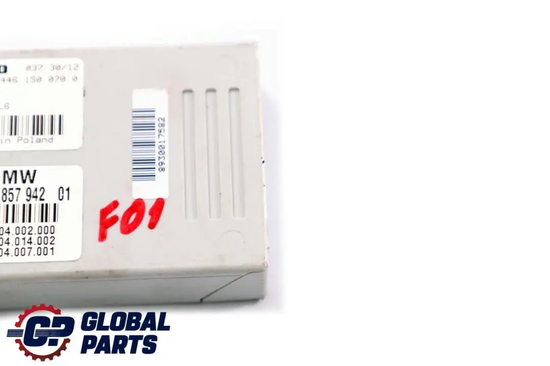BMW F01 F02 Sterownik Moduł Zawieszenia Pneumatycznego Oś Tylna - SKU 6857942 - Numer Części 6857942