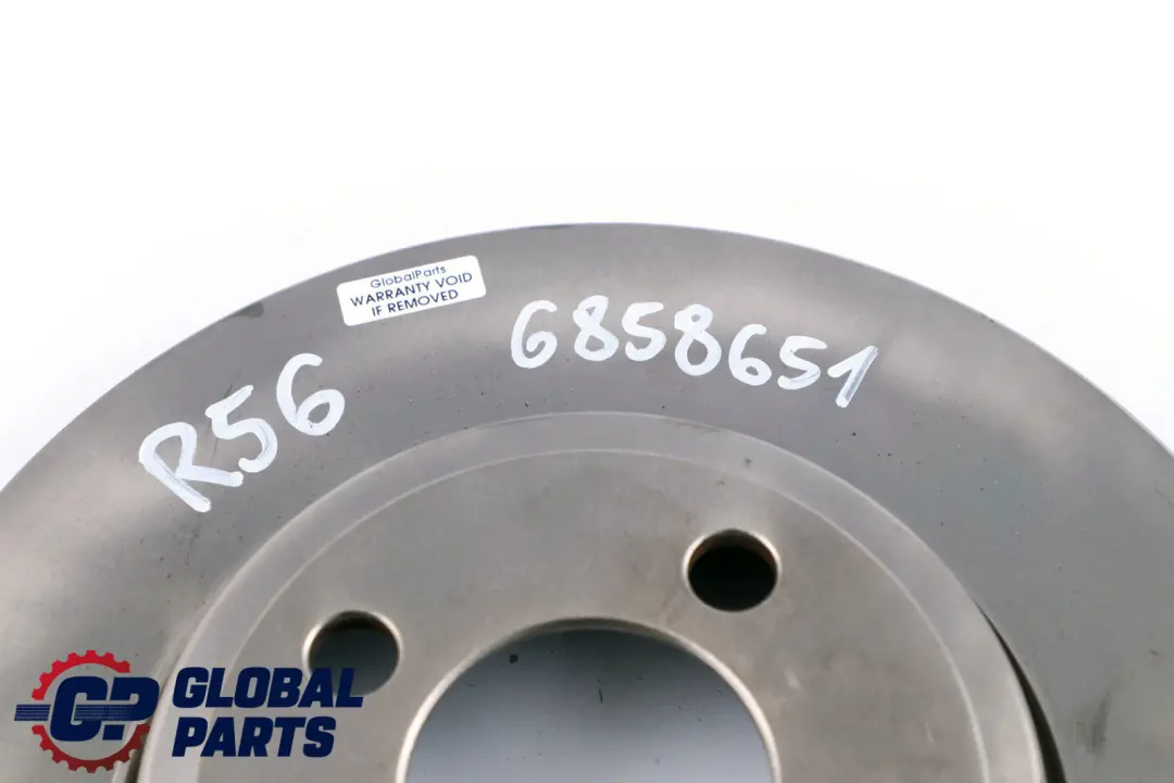 Tarcza hamulcowa przód lewa / prawa do MINI R56 o numerze 6858651 MINI R56 Tarcza hamulcowa przód lewa / prawa - SKU 6858651 - Numer Części 6858651