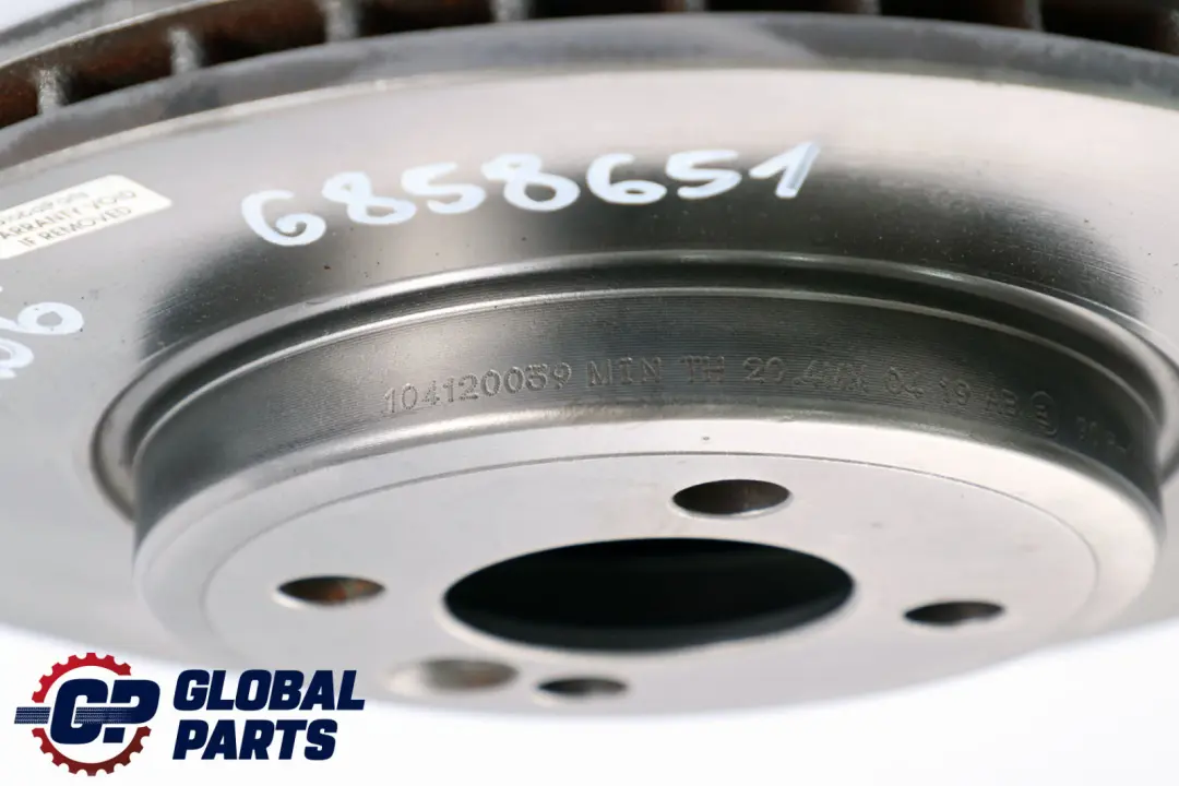 Tarcza hamulcowa przód lewa / prawa do MINI R56 o numerze 6858651 MINI R56 Tarcza hamulcowa przód lewa / prawa - SKU 6858651 - Numer Części 6858651