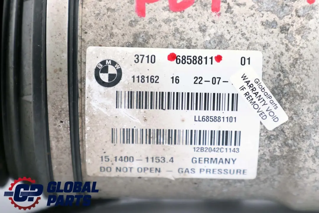 Suspension Air Arriere Gauche Ressort Jambe Force Amortisseur pour BMW F01 LCI à propos du numéro de pièce 6858811 BMW F01 LCI Suspension Air Arriere Gauche Ressort Jambe Force Amortisseur - SKU 6858811 - Numéro de pièce 6858811