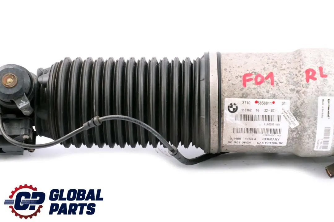 Suspension Rear Left N/S Spring Strut Shock Absorber to BMW F01 LCI Air with Part number 6858811 BMW F01 LCI Air Suspension Rear Left N/S Spring Strut Shock Absorber - SKU 6858811 - Part number 6858811