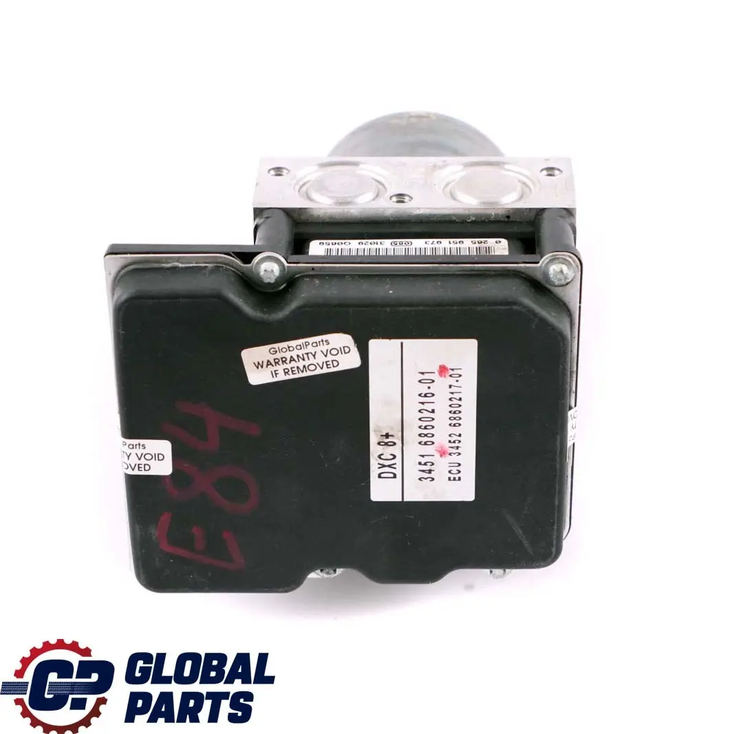 Hydraulic Unit ABS DXC Pump Module 6860217 to BMW X1 E84 with Part number 6856926 BMW X1 E84 Hydraulic Unit ABS DXC Pump Module 6860217 - SKU 6860216 - Part number 6856926