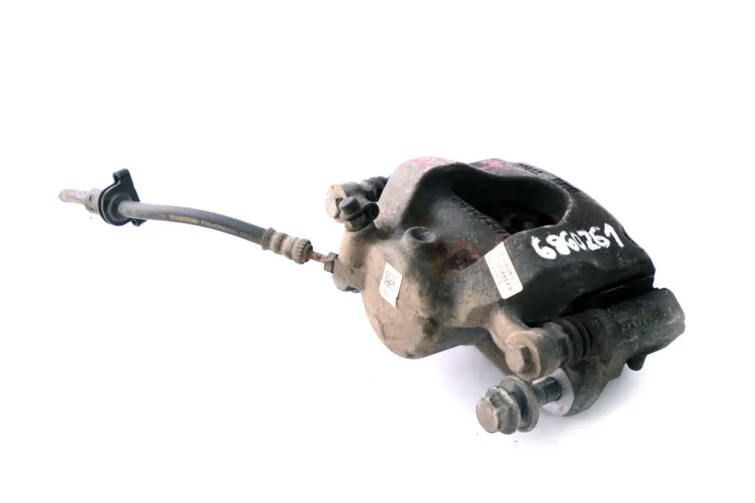 Front Left Wheel N/S Brake Caliper Housing to Mini Cooper F55 F56 F57 with Part number 6860261 Mini Cooper F55 F56 F57 Front Left Wheel N/S Brake Caliper Housing - SKU 6860261 - Part number 6860261