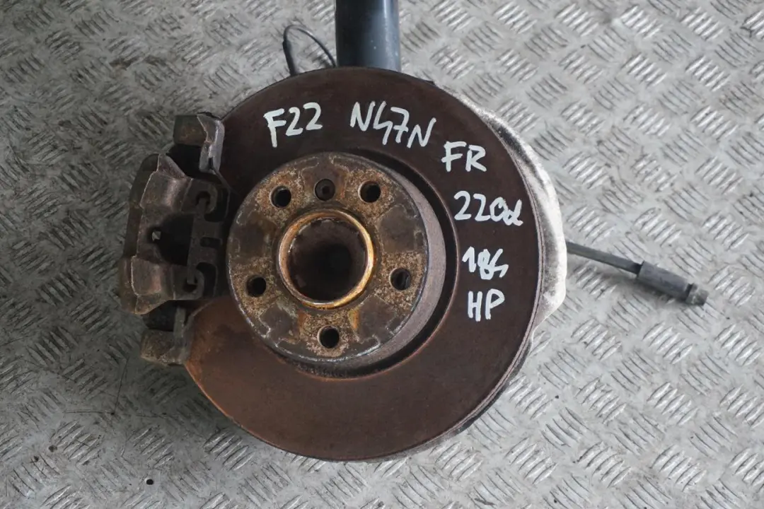 BMW 2 Series F22 220d N47N Front Right O/S Suspension Leg Spring Strut Axle Hub - SKU 6862171 - Part number 6862171