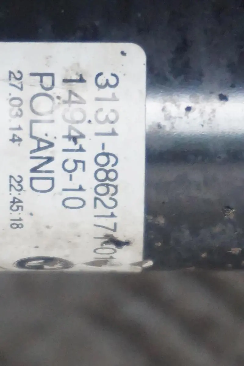 BMW F22 220d N47N Zwrotnica amortyzator 184HP - SKU 6862171 - Numer Części 6862171