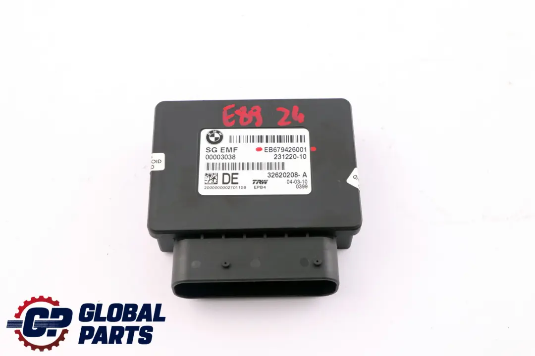 BMW Z4 E89 Roadster Control Unit EMF Rear Wheel Brake Module 6794260 - SKU 6862244 - Part number 6862244