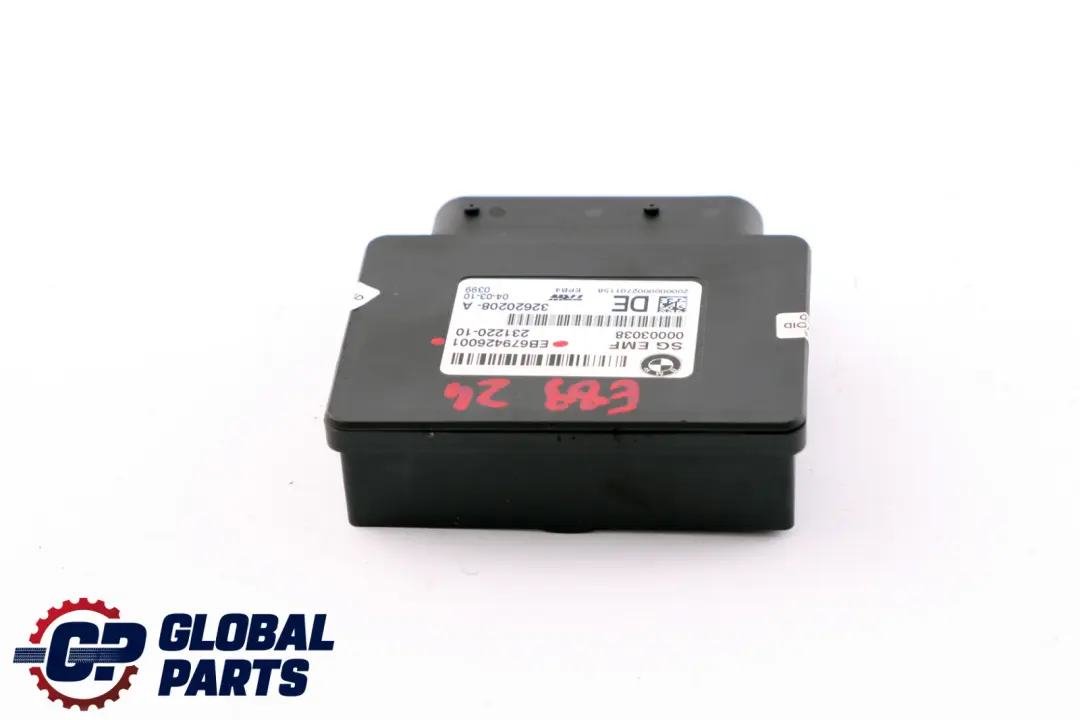 BMW Z4 E89 Roadster Control Unit EMF Rear Wheel Brake Module 6794260 - SKU 6862244 - Part number 6862244