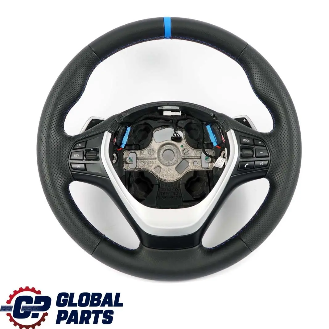 NUEVO Volante deportivo De cuero negro Paddle Shift para BMW F20 F21 F22 F30 F31 F32 con número de pieza 6863347 BMW F20 F21 F22 F30 F31 F32 NUEVO Volante deportivo De cuero negro Paddle Shift - SKU 6863347-1 - Número de pieza 6863347