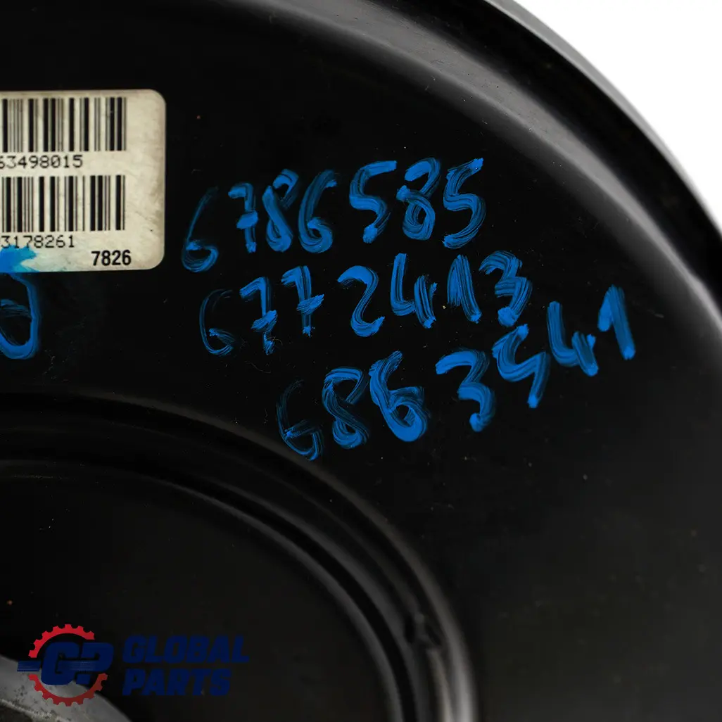 Mini Cooper R55 R56 R57 R60 Servo Bremsservoeinheit Hauptzylinder - SKU 6863498 - Teilenummer 6785191