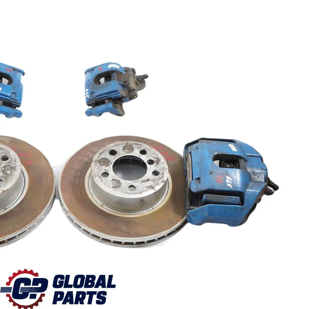 Front Left Right N/O/S Wheel Brake Disc Front Rear Caliper Set to BMW 7 E65 E66 with Part number 6864049 BMW 7 E65 E66 Front Left Right N/O/S Wheel Brake Disc Front Rear Caliper Set - SKU 6864049-1 - Part number 6864049