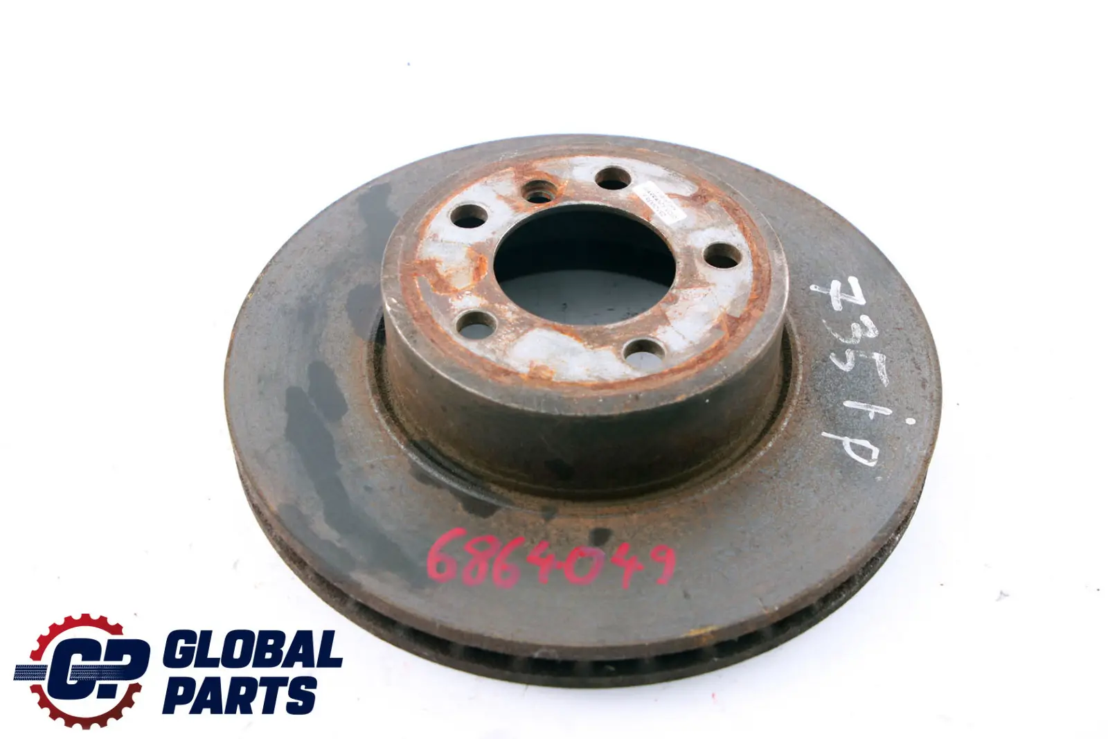 BMW E65 E66 Disco freno ventilato anteriore sinistro destro N/ ruota 324X30