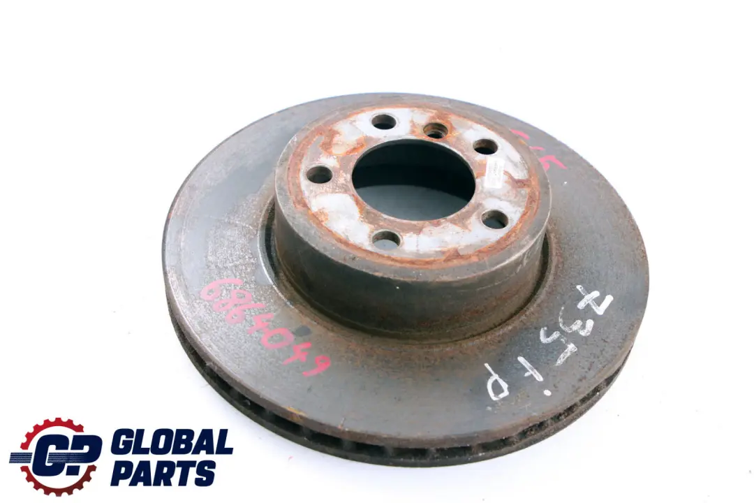 Rueda Delantera Izquierda Derecha N/ Disco De Freno Ventilado 324X30 para BMW E65 E66 con número de pieza 6864049 BMW E65 E66 Rueda Delantera Izquierda Derecha N/ Disco De Freno Ventilado 324X30 - SKU 6864049 - Número de pieza 6864049